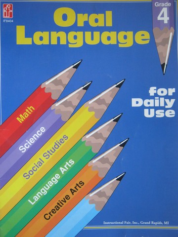(image for) Oral Language for Daily Use Grade 4 (P) by Altena & Leik