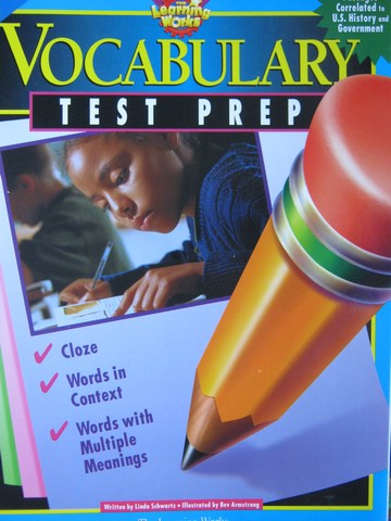 (image for) Vocabulary Test Prep Grades 5-8 (P) by Linda Schwartz