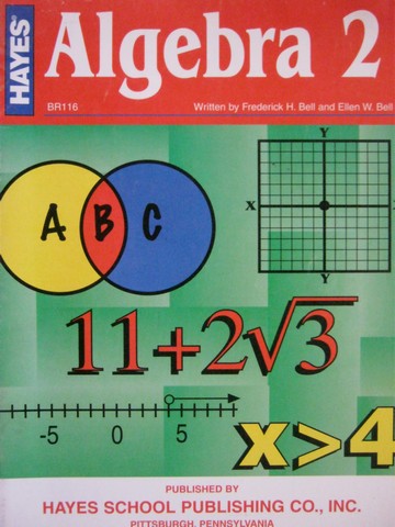 (image for) Algebra 2 (P) by Frederick H Bell & Ellen W Bell