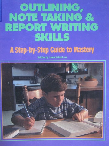 (image for) Outlining Note Taking & Report Writing Skills (P) by Leona Cox