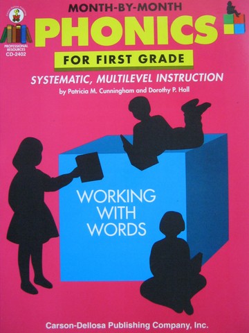 (image for) Month-by-Month Phonics for 1st Grade (P) by Cunningham & Hall