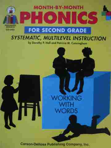 (image for) Month-by-Month Phonics for 2nd Grade (P) by Hall & Cunningham