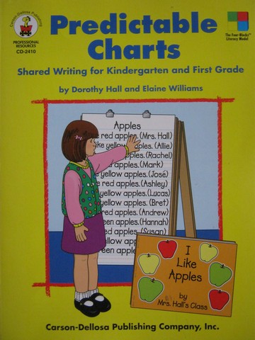 (image for) Predictable Charts Shared Writing for Grades K-1 (P) by Hall,