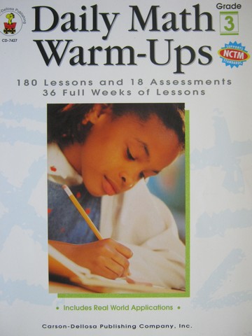 (image for) Daily Math Warm-Ups Grade 3 (P) by M J Owen