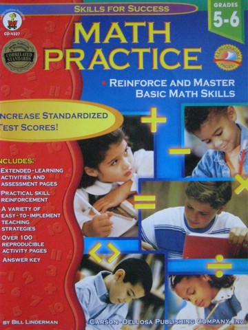 (image for) Skills for Success Math Practice Grades 5-6 (P) by Linderman