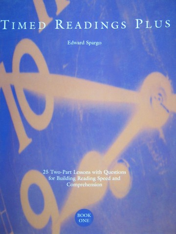 (image for) Timed Readings Plus Book 1 Level D (P) by Edward Spargo