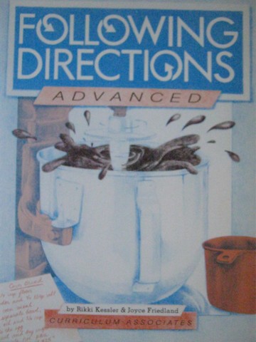 (image for) Following Directions Advanced (P) by Kessler & Friedland