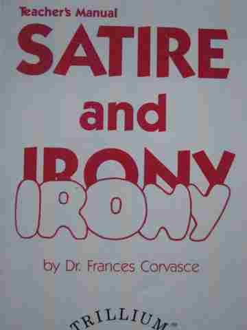 (image for) Satire & Irony TM (TE)(P) by Frances Corvasce