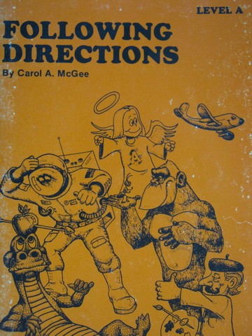 (image for) Following Directions Level A (P) by Carol A McGee