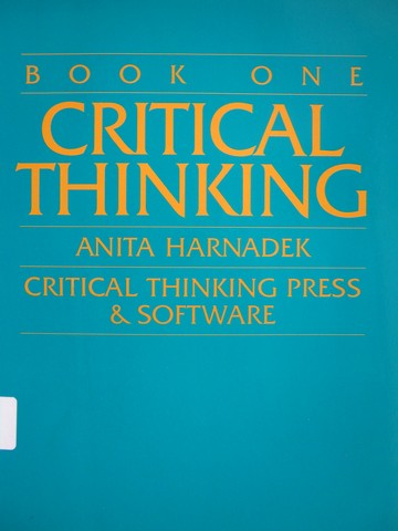 (image for) Critical Thinking Book 1 (P) by Anita Harnadek