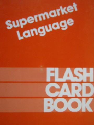 (image for) Supermarket Language Flash Card Book (P)