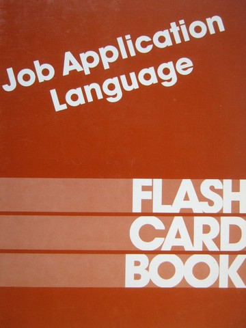 (image for) Job Application Language -- Flash Card Book (P)