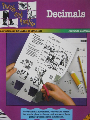 (image for) Puzzles & Practice Decimals (P) by H S Lawrence