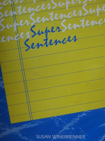 (image for) Super Sentences (P) by Susan Winebrenner