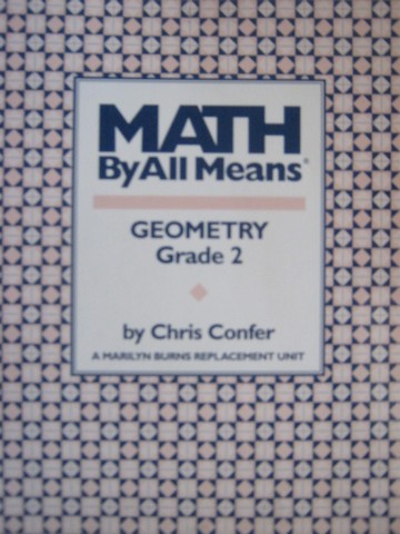 (image for) Math by All Means Geometry Grade 2 (P) by Chris Confer