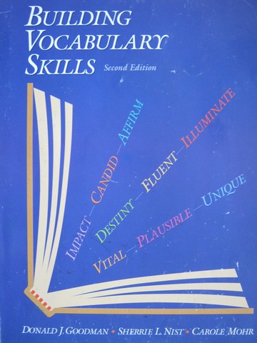 (image for) Building Vocabulary Skills 2nd Edition (P) by Goodman, Nist,