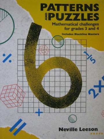 (image for) Patterns & Puzzles Mathematical Challenges for Grades 3-4 (P) - Click Image to Close