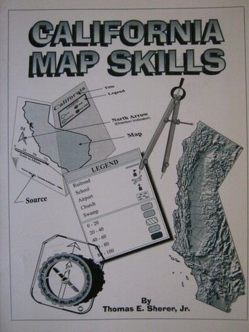 (image for) California Map Skills (P) by Thomas E Sherer, Jr.