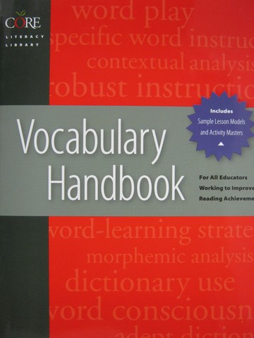 (image for) CORE Literacy Library Vocabulary Handbook (P) by Diamond