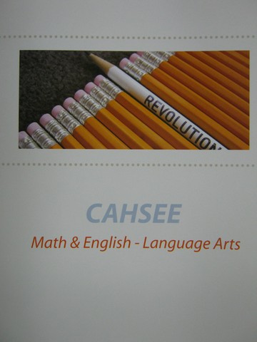 (image for) CAHSEE Math & English-Language Arts Preparation Manual (P)