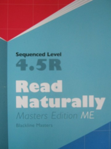 (image for) Read Naturally ME Sequenced Level 4.5R BLM (P) by Carlson