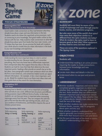 (image for) X Zone R The Spying Game TG (TE)(P) by Geoff Patton