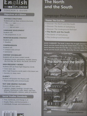 (image for) English Explorers North & the South TG (TE)(P) by McNamara