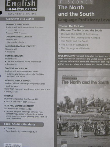 (image for) English Explorers Discover The North & the South TG (TE)(P)