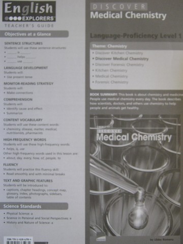 (image for) English Explorers Discover Medical Chemistry TG (TE)(P)