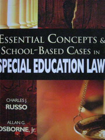 (image for) Essential Concepts & School-Based Cases in Special Education (P)