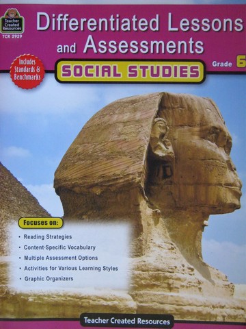 (image for) Differentiated Lessons & Assessments 6 Social Studies (P)