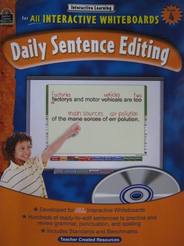 (image for) Interactive Learning Daily Sentence Editing Grade 4 (P)