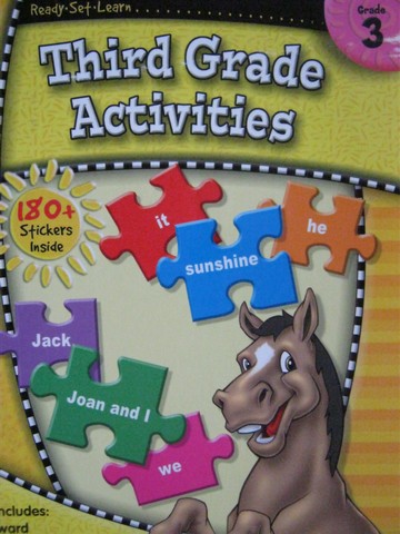 (image for) Ready Set Learn Third Grade Activities (P) by Ina Massler Levin