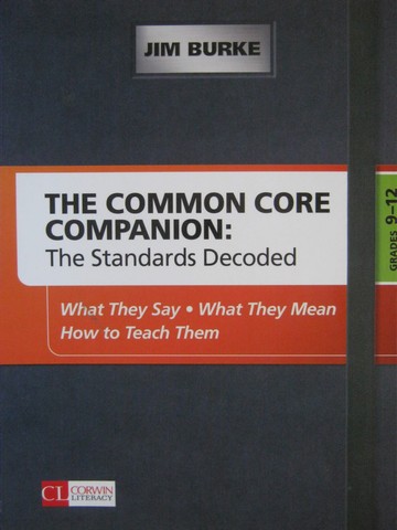 (image for) Common Core Companion The Standards Decoded 9-12 (Wiro)