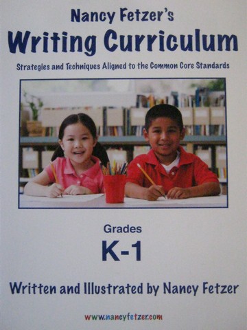 (image for) Nancy Fetzer's Writing Curriculum K-1 (Spiral) by Nancy Fetzer