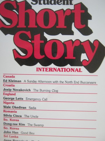 (image for) Student Short Story International (P)