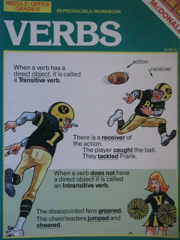 (image for) Verbs Middle / Upper Grades (P) by Glen McDonald