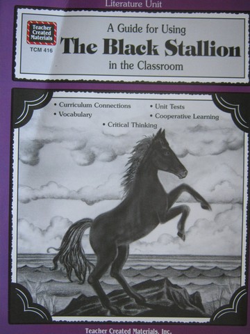 (image for) Literature Unit The Black Stallion (P) by Walter L Farley