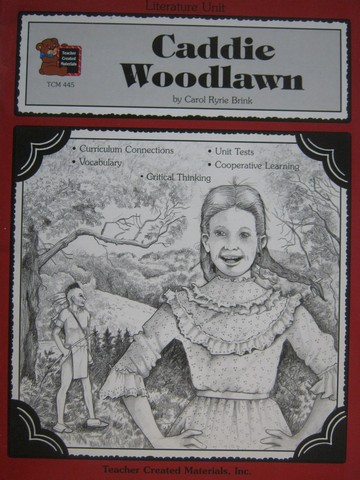(image for) Literature Unit Caddie Woodlawn (P) by Debbie Partain