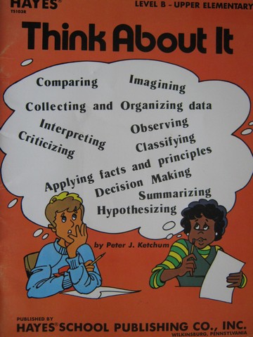(image for) Think About It Level B Upper Elementary (P) by Peter J Ketchum