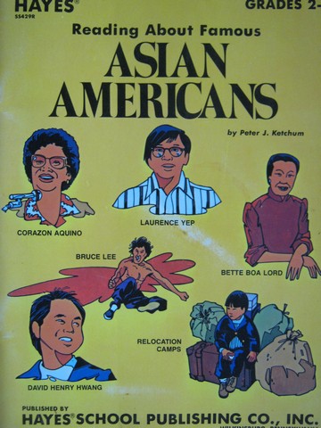 (image for) Reading About Famous Asian Americans Grades 2-5 (P)
