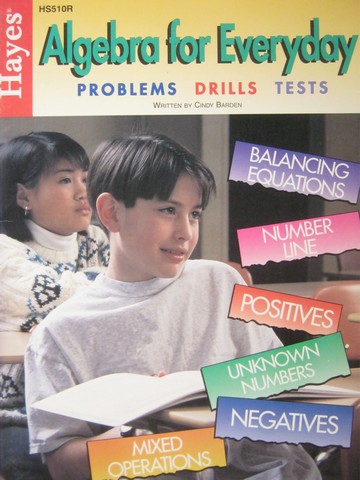 Algebra for Everyday (P) by Cindy Barden (image for) Algebra for Everyday (P) by Cindy Barden