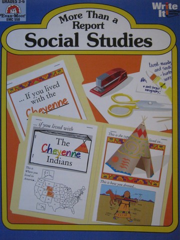 (image for) More Than a Report Social Studies Grades 3-6 (P) by Despard