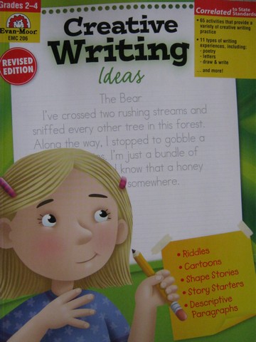 (image for) Creative Writing Ideas Grades 2-4 Revised Edition (P) by Evans,
