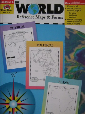 (image for) World Reference Maps & Forms Grades 3-6 (P) by Jo Ellen Moore