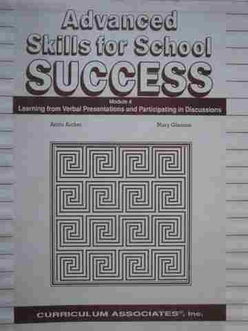 (image for) Advanced Skills for School Success Module 4 (P) by Archer,