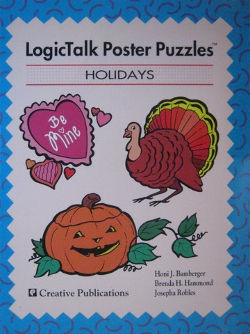(image for) LogicTalk Poster Puzzles Holidays TG (TE)(Spiral) by Bamberger,