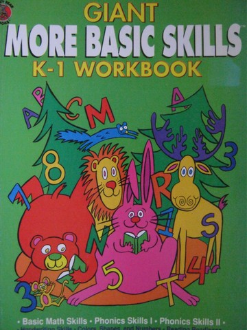 (image for) Giant More Basic Skills K-1 Workbook (P) by Shereen Rutman - Click Image to Close