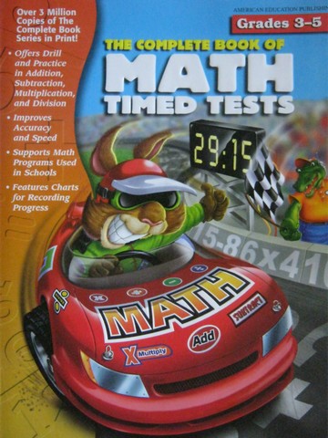 (image for) Complete Book of Math Timed Tests Grades 3-5 (P)