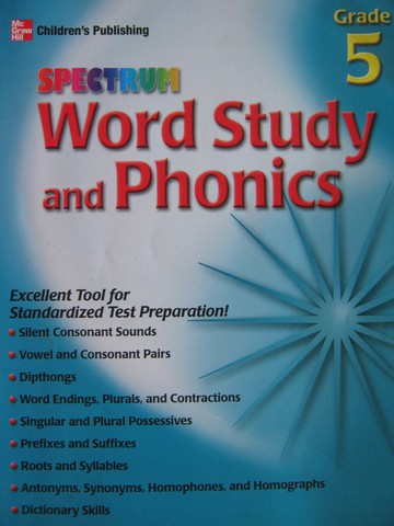 (image for) Spectrum Word Study & Phonics 5 (P) by Mary Lou Maples